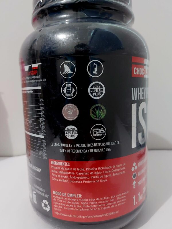 Isolean Whey Protein - Chocolate Brownie 1.1 kg - Imagen 2